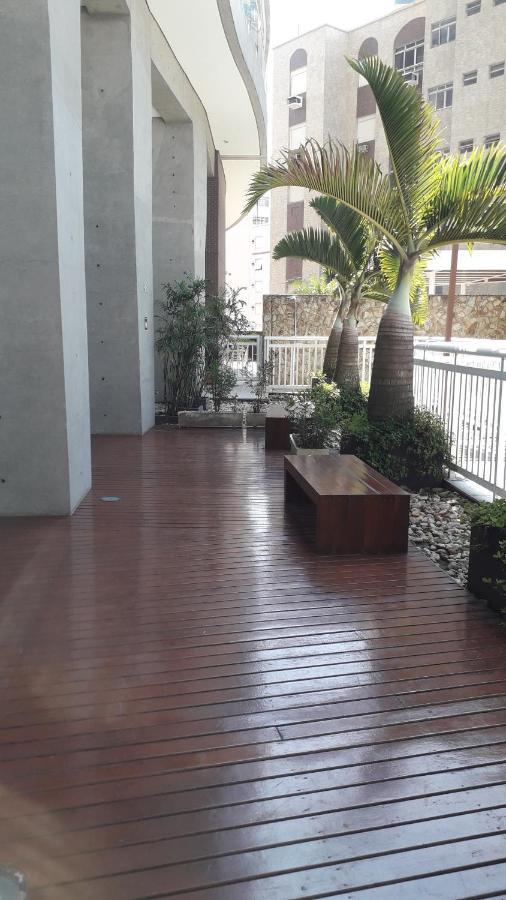 Maravilhoso Apto Vista Mar Jacuzzi Wi Fi Pe Areia Santos  Luaran gambar