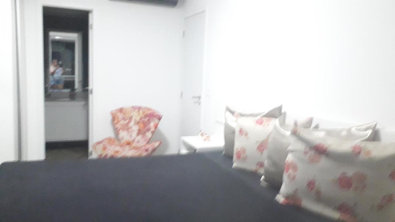 Maravilhoso Apto Vista Mar Jacuzzi Wi Fi Pe Areia Santos  Luaran gambar