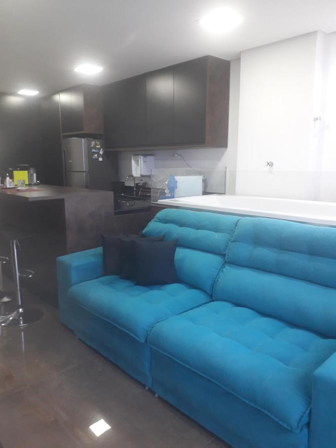 Maravilhoso Apto Vista Mar Jacuzzi Wi Fi Pe Areia Santos  Luaran gambar