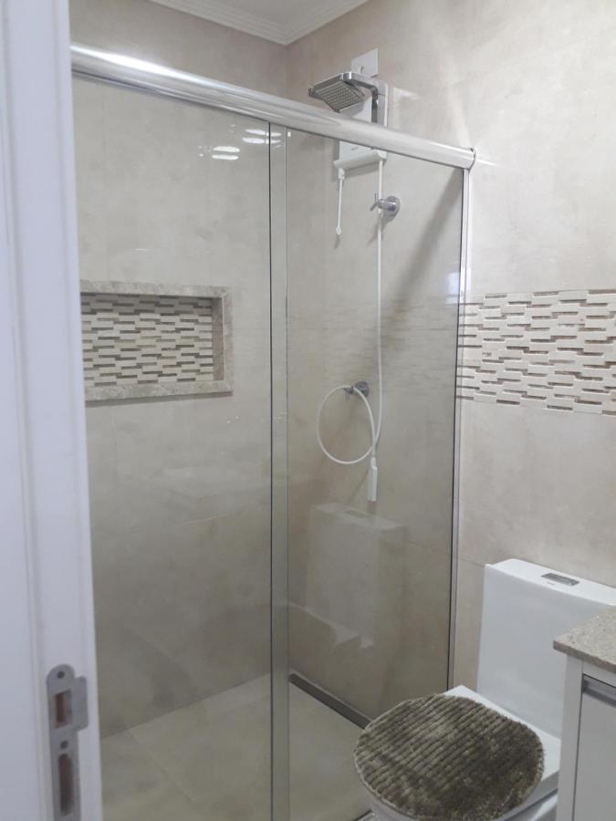 Maravilhoso Apto Vista Mar Jacuzzi Wi Fi Pe Areia Santos  Luaran gambar