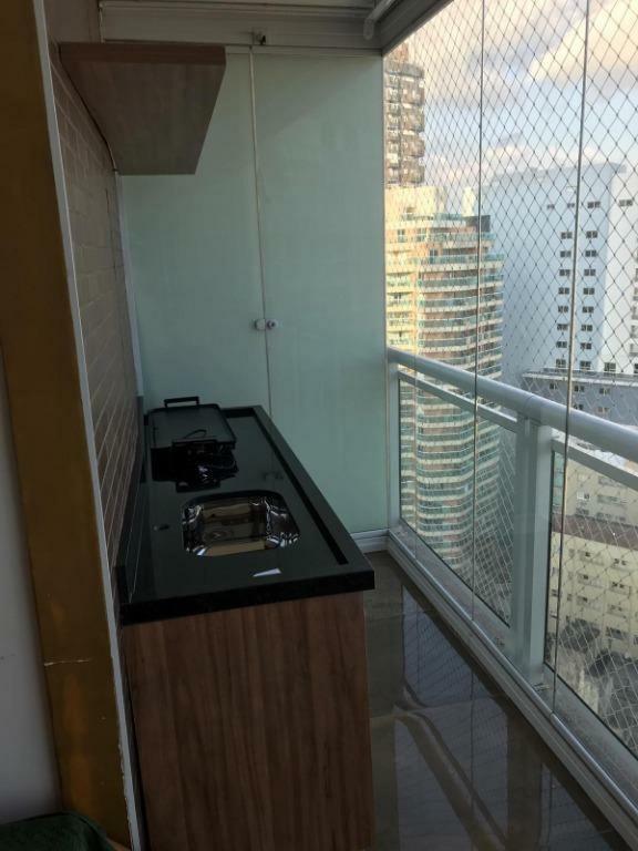 Maravilhoso Apto Vista Mar Jacuzzi Wi Fi Pe Areia Santos  Luaran gambar